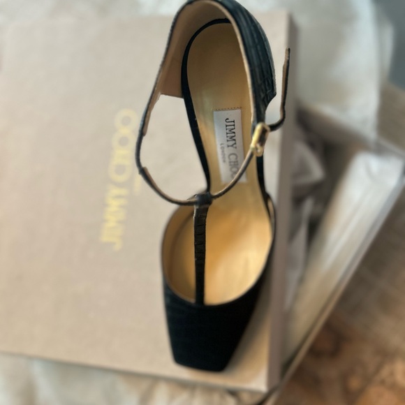 Jimmy Choo navy heels NEW - Picture 3 of 12